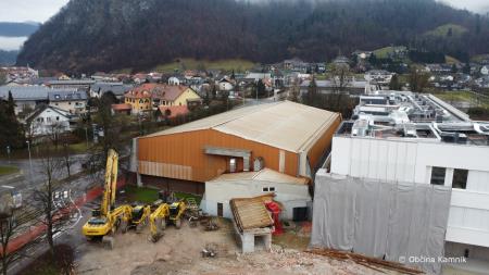 Rušitev stare OŠ Frana Albrehta Kamnik (3)